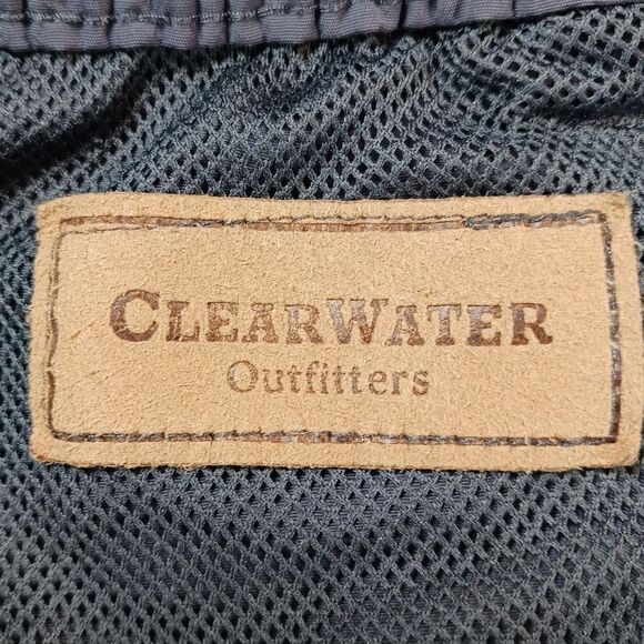 Clearwater Outfitters Men's XXL Nylon Cargo Shorts. Gray. Stretch Waistline.... - Picture 3 of 9